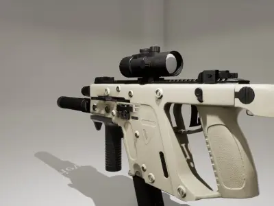 Vector kriss Low-poly 3D model