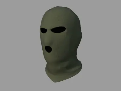 Balaclava ski mask 3D model