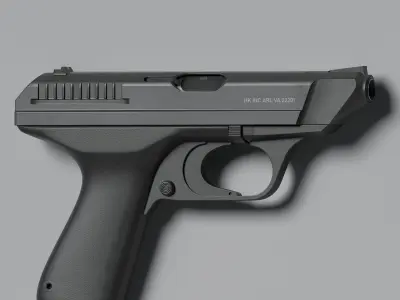 HK VP70 Low-poly 3D model