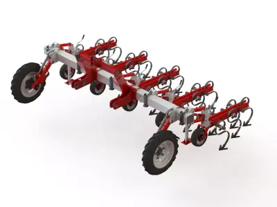 WG 0002 - Inter-row cultivator 300 3D model
