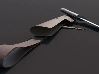 Knife 3D model buy