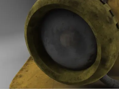 Mining Helmet 3D model