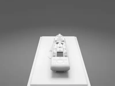 Tamandare Frigate - FDM printing 3D print model