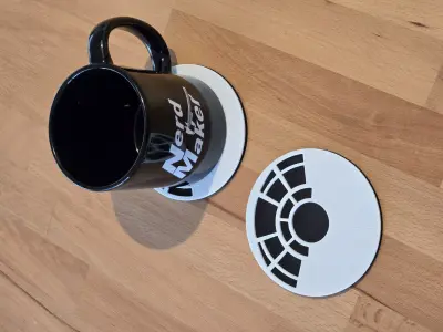 NerdCoaster 12 Parsecs Free 3D print model