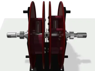 Drum hoses - Lexton Free 3D model