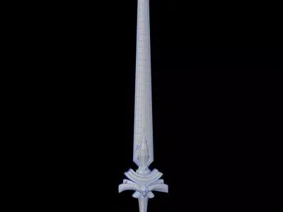 Weapons swords melee weapons  game Free low-poly 3D model