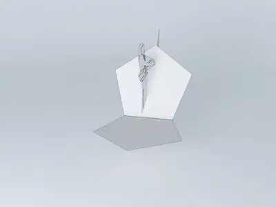Dodecahedron 2 0 house with knife Free 3D model