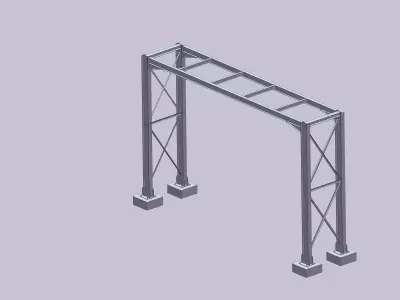Pipe support  Free 3D model