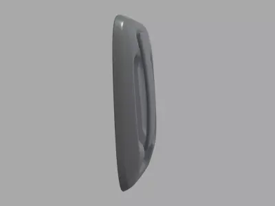 Car Door Handle 06 Low-poly 3D model