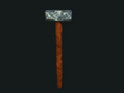 Sledge Hammer 3D model purchase