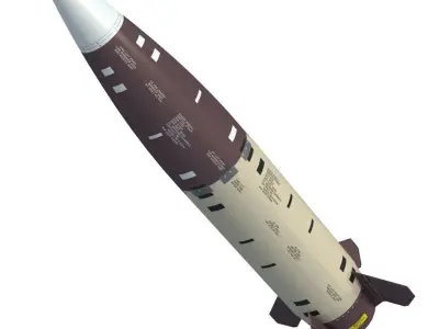 ATACMS Missile 3D model