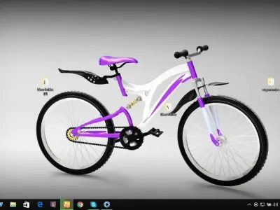 Bicycle 3D model 2