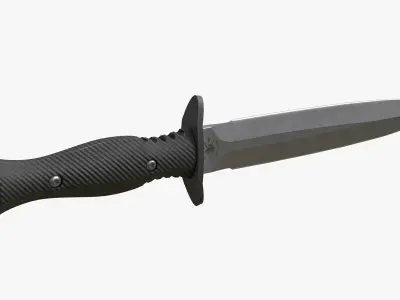 Knife Pack Combat - AAA Low-poly 3D model