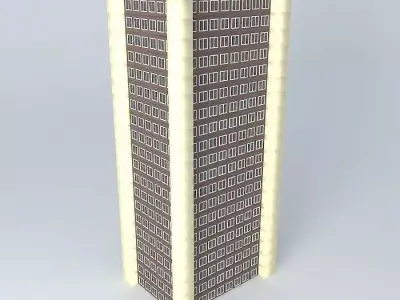 Sea Stone Tower Free 3D model