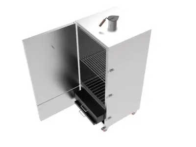 UPRIGHT SMOKER FOR MADE  3D model