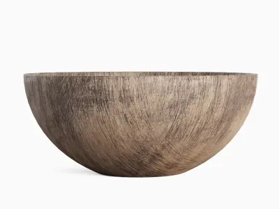 Medieval Bowl 03 Low-poly 3D model