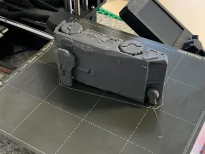 Print-in-Place Alien APC Free 3D print model