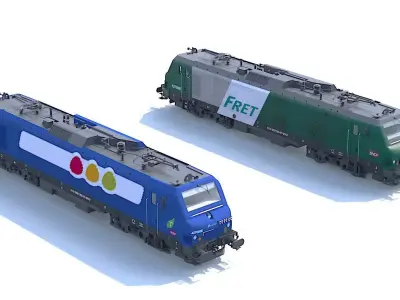 Alstom - BB27000 Low-poly 3D model