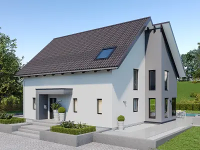 Private house 3D model get
