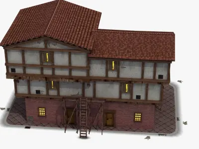Ancient Mansion 3D model