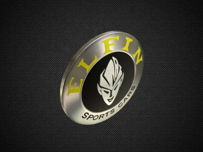elfin logo 3D model