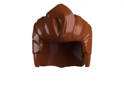 Custom3Dprint Minifigure Accessory - Minifigure Hair S2 - 107 3D print model