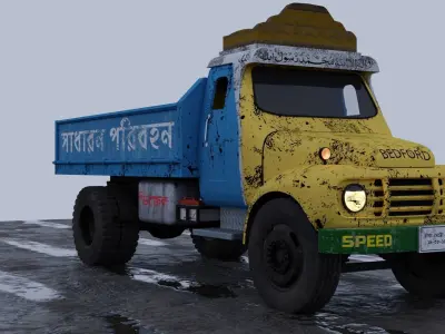 Bedford Truck Free 3D model