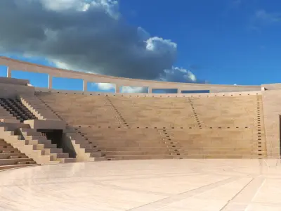  Katara Amphitheater Structure 