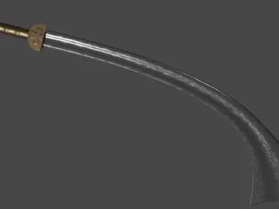 Khora sword with Gladius handle Low-poly 3D model