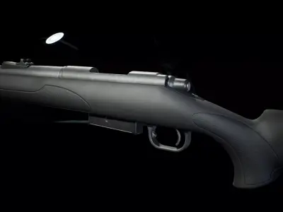 PBR - R700 Hunting Rifle - Game-Ready 3D Asset Low-poly 3D model