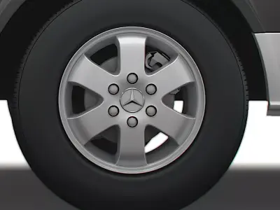 Mercedes Benz Sprinter Van 2018 wheel 3D model