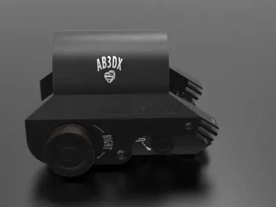Cybergun Arms Red Dot Low-poly 3D model