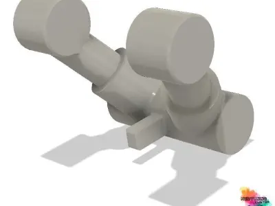 Barbatos Lupus Rex ricambio spare part gundam  3D print model
