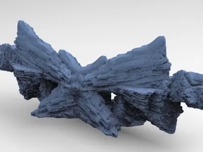 Gothic Cliffs 7  3D model