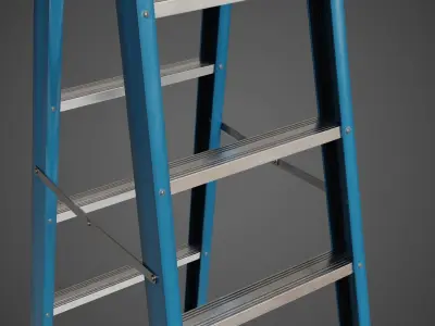 Ladder Game-Ready Low-poly 3D model purchase