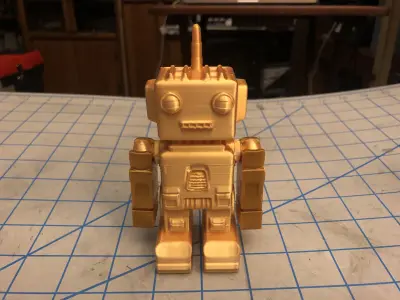 Cheez Peeza the Retro Robot Free 3D print model