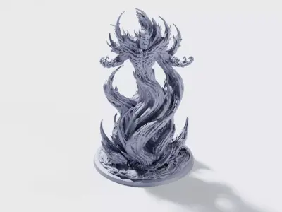 Void Shard Star God Desk Ornament 3D Printable Unscaled 3D print model