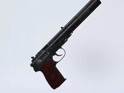 PB Silenced Pistol for G8F 3D model