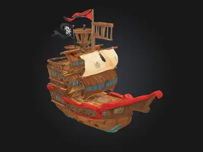 Pirates Voyage  Set Sail for Loot and Legends 3D model