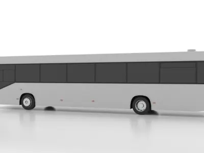 MAN 888 SU242 Low Low-poly 3D model
