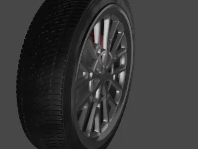 Car rim Free 3D model from CGTrader