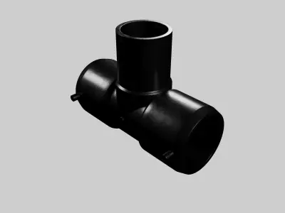 Fittings pipe 3D model by imaginusvr