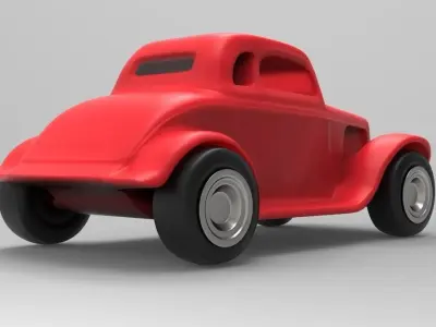 Legends car printable toy 3D print model