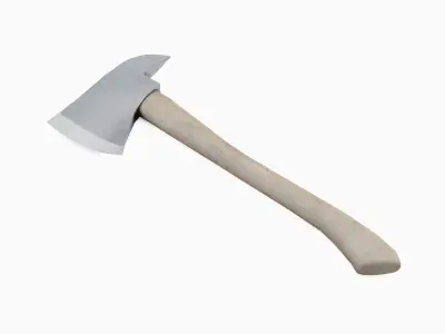 Fire Axe 04 Low-poly 3D model