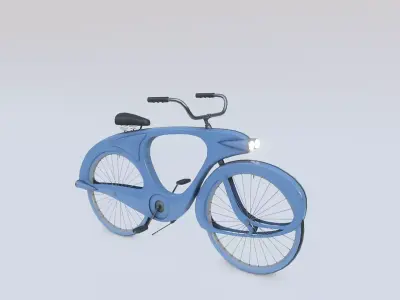 Retro Bicycle 3D model purchase