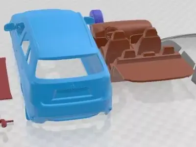 Mitsubishi ASX 2011 Printable Car 3D print model