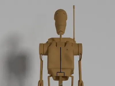 Battle Droid 3D model