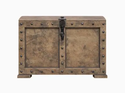 Old Chest 04 3D model