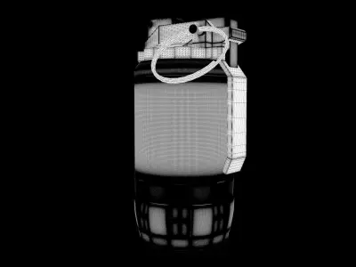 HMX GRENADE  Low-poly 3D model