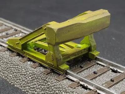 Buffer Stootblok Prallbock 3D print model